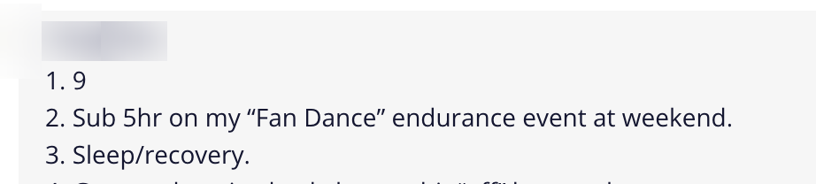 Client message: sub 5 hour Fan Dance